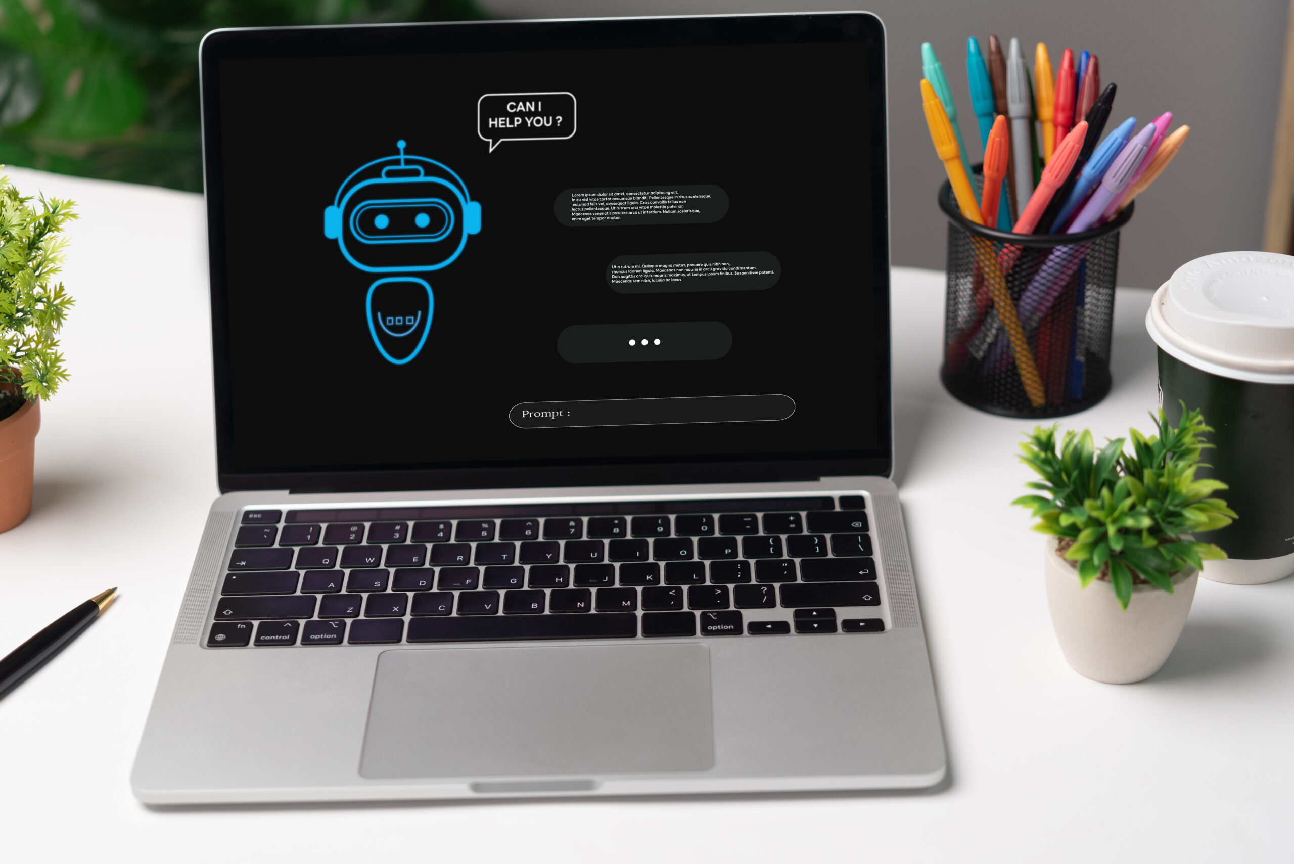 Chatbot GPT automatisé pour la gestion des conversations et la génération de leads.
